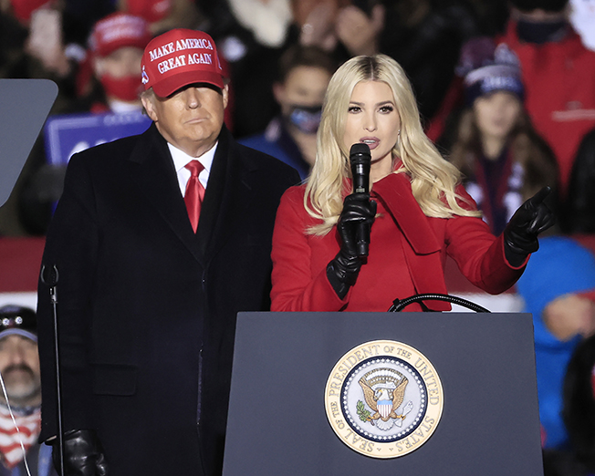 image Trump says daughter Ivanka had &#8216;checked out&#8217; on election issues