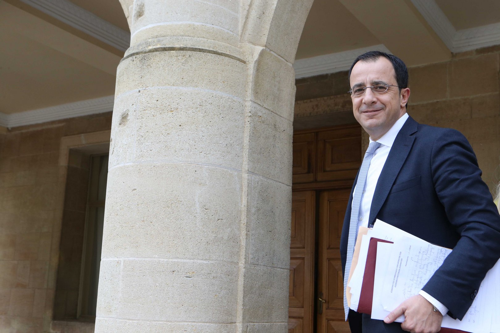 image Christodoulides Cyprob manifesto, a lot of noise signifying nothing
