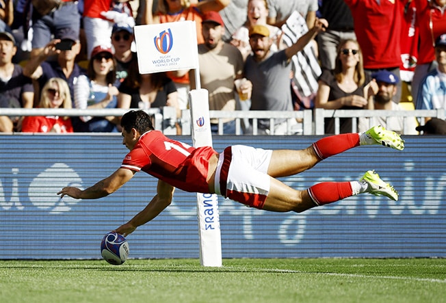 image Wales see off fierce Georgia to seal top spot