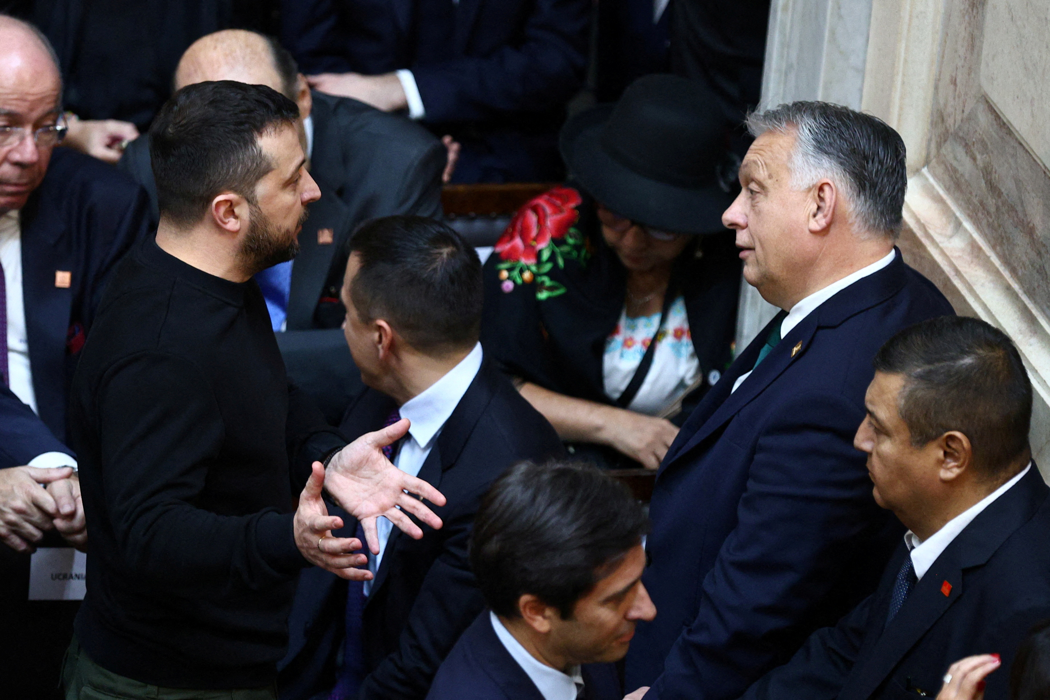 image Ukraine and Hungary prepare for Zelenskiy, Orban meeting amid tensions