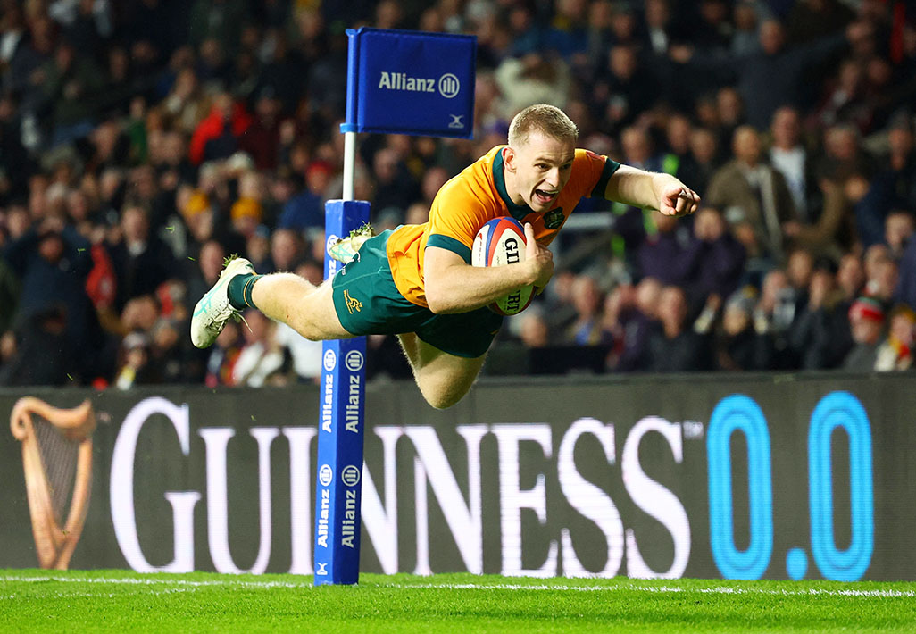 image Australian talent blooms in Twickenham spotlight