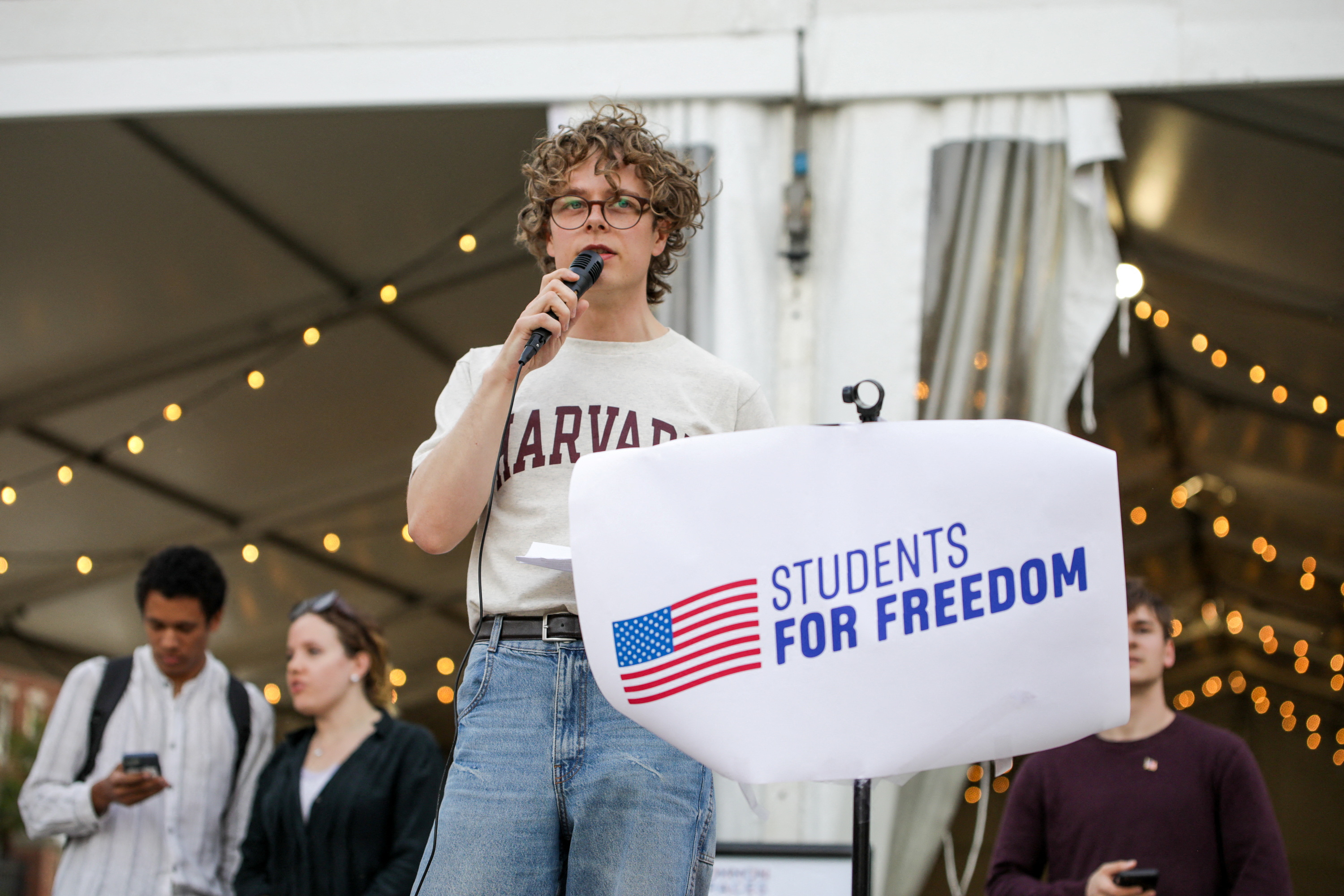 image Harvard sues Trump administration for blocking enrollment of foreign students