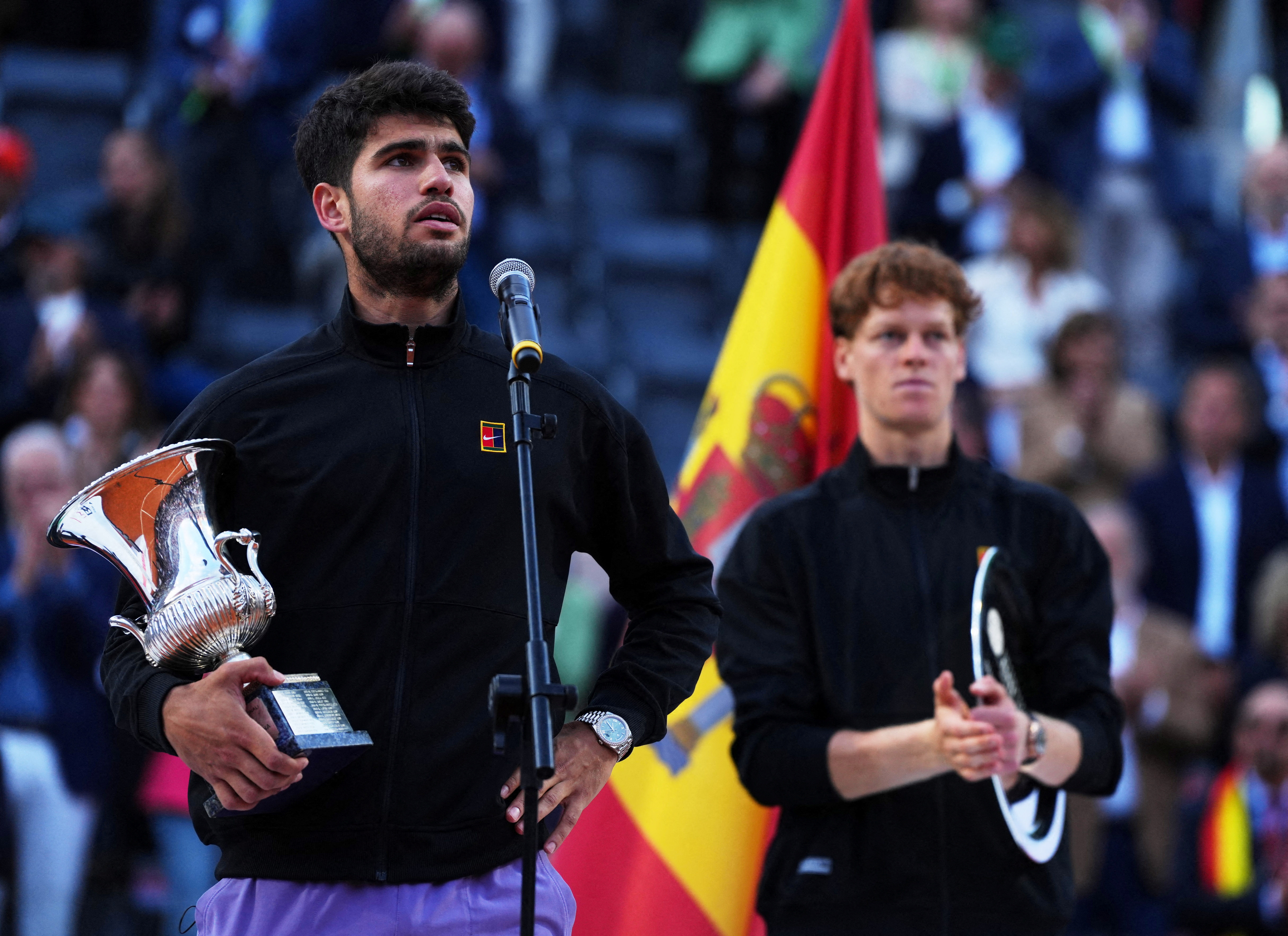 cover Alcaraz, Sinner rivalry takes centre stage at French Open